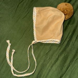 BRIAR BABY Pom Bonnet Cotton Lined